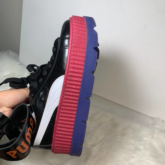 PUMA Fenty x Rihanna Ankle Strap Creeper platform Size 8 US - Picture 14 of 16